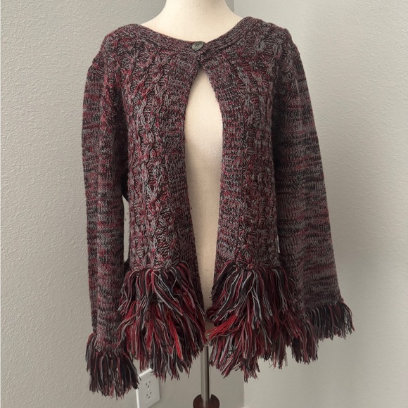 Y2K Cape Knit Sweater - Picture 1 of 6